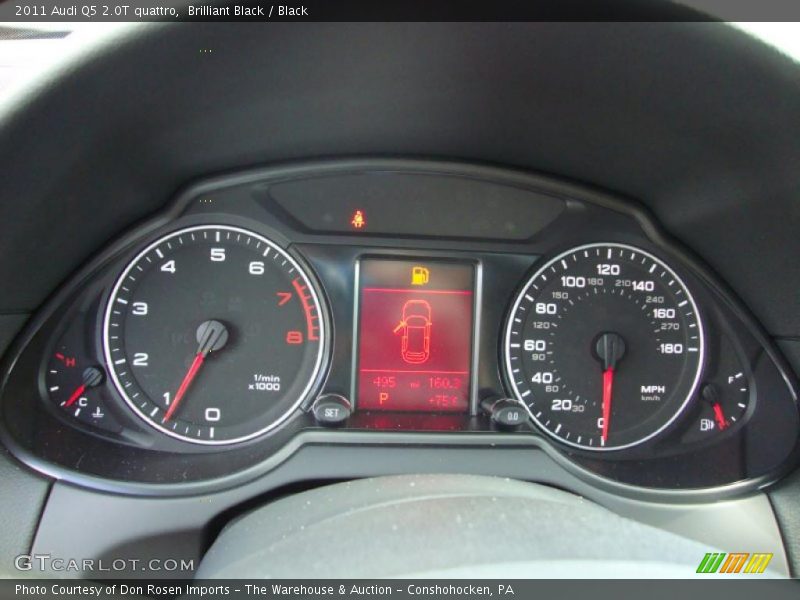 Brilliant Black / Black 2011 Audi Q5 2.0T quattro