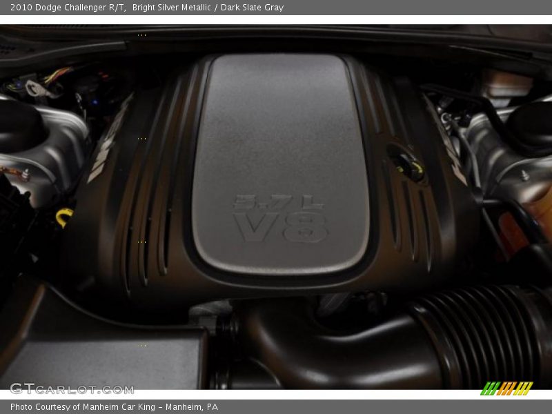 Bright Silver Metallic / Dark Slate Gray 2010 Dodge Challenger R/T
