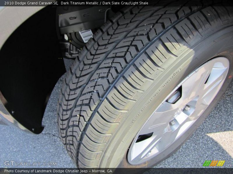 Dark Titanium Metallic / Dark Slate Gray/Light Shale 2010 Dodge Grand Caravan SE