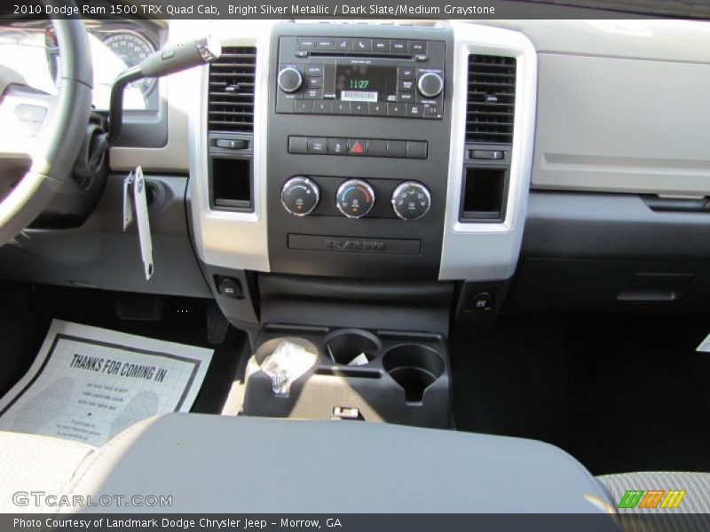 Bright Silver Metallic / Dark Slate/Medium Graystone 2010 Dodge Ram 1500 TRX Quad Cab