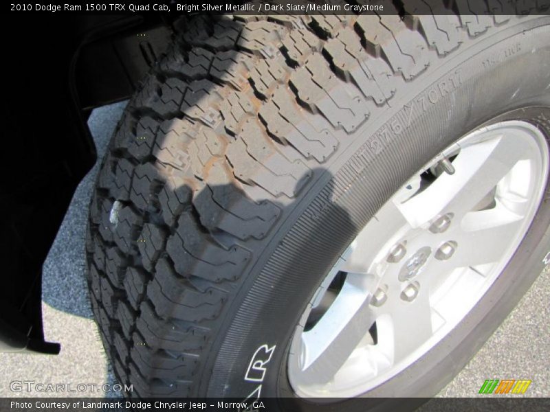 Bright Silver Metallic / Dark Slate/Medium Graystone 2010 Dodge Ram 1500 TRX Quad Cab