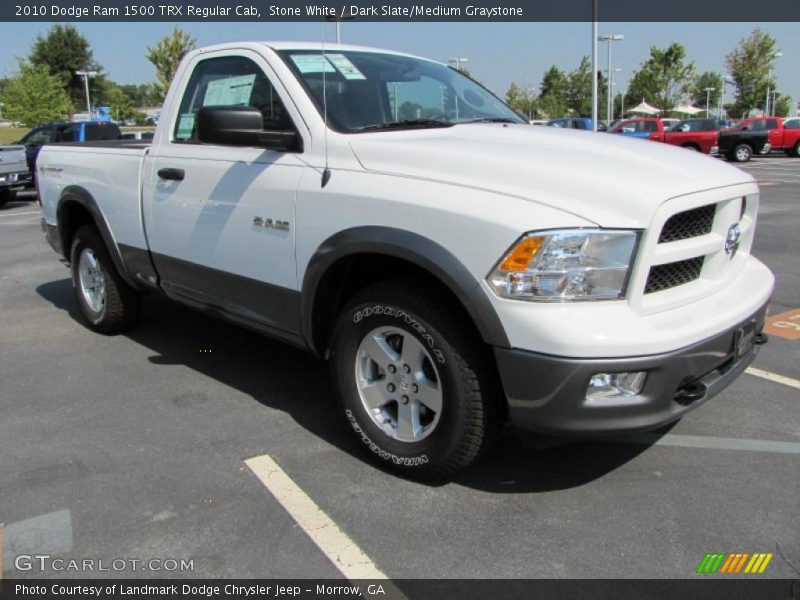 Stone White / Dark Slate/Medium Graystone 2010 Dodge Ram 1500 TRX Regular Cab