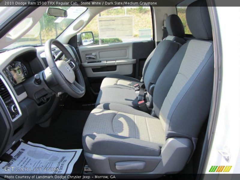 Stone White / Dark Slate/Medium Graystone 2010 Dodge Ram 1500 TRX Regular Cab