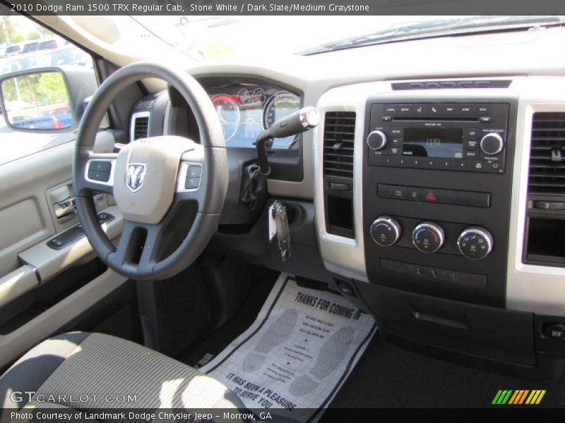 Stone White / Dark Slate/Medium Graystone 2010 Dodge Ram 1500 TRX Regular Cab