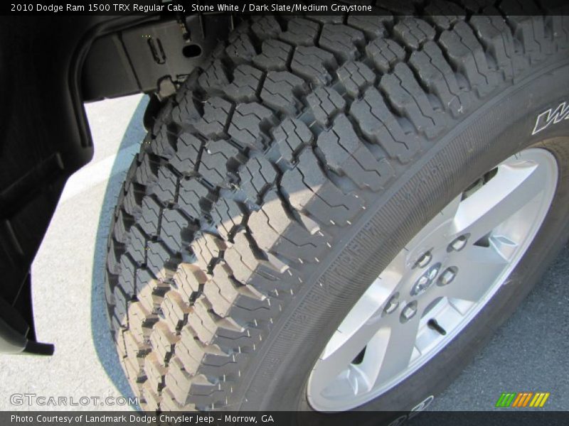 Stone White / Dark Slate/Medium Graystone 2010 Dodge Ram 1500 TRX Regular Cab