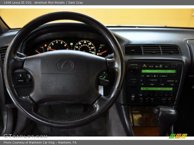 Amethyst Mist Metallic / Dark Gray 1996 Lexus ES 300