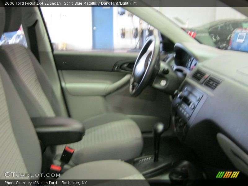 Sonic Blue Metallic / Dark Flint/Light Flint 2006 Ford Focus ZX4 SE Sedan