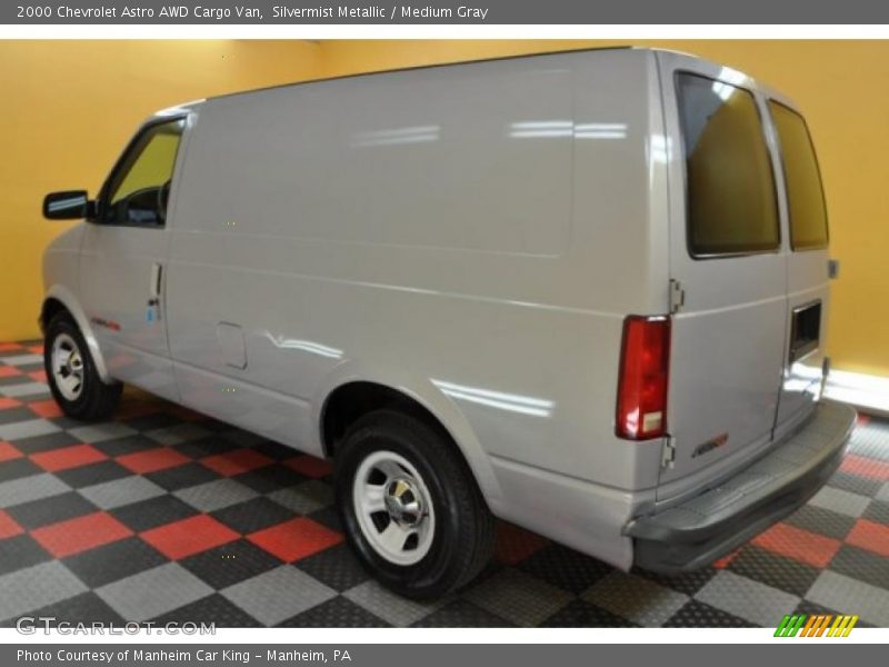 Silvermist Metallic / Medium Gray 2000 Chevrolet Astro AWD Cargo Van