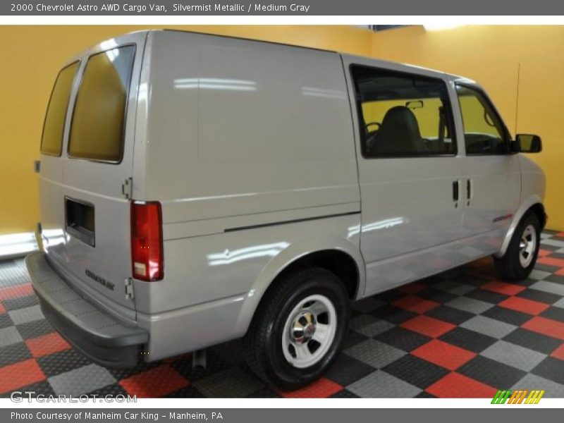 Silvermist Metallic / Medium Gray 2000 Chevrolet Astro AWD Cargo Van