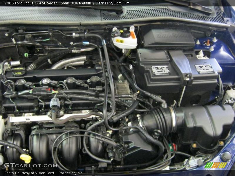 Sonic Blue Metallic / Dark Flint/Light Flint 2006 Ford Focus ZX4 SE Sedan