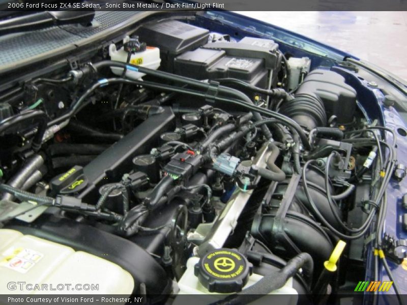 Sonic Blue Metallic / Dark Flint/Light Flint 2006 Ford Focus ZX4 SE Sedan