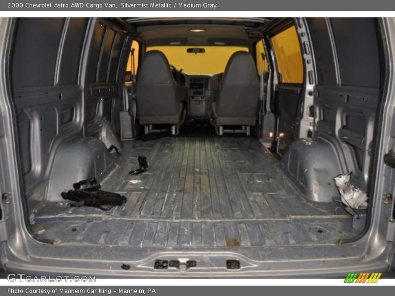 Silvermist Metallic / Medium Gray 2000 Chevrolet Astro AWD Cargo Van