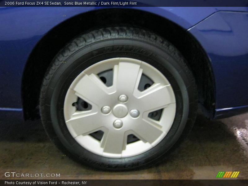 Sonic Blue Metallic / Dark Flint/Light Flint 2006 Ford Focus ZX4 SE Sedan