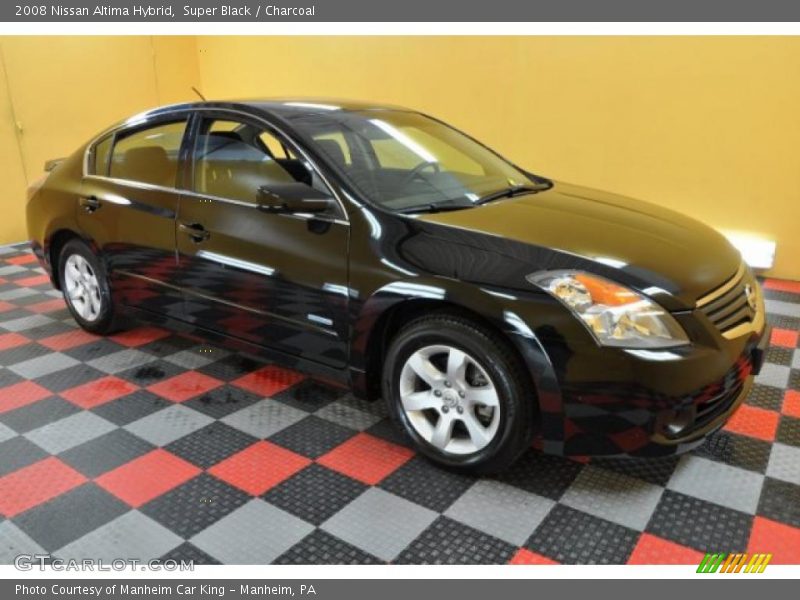 Super Black / Charcoal 2008 Nissan Altima Hybrid