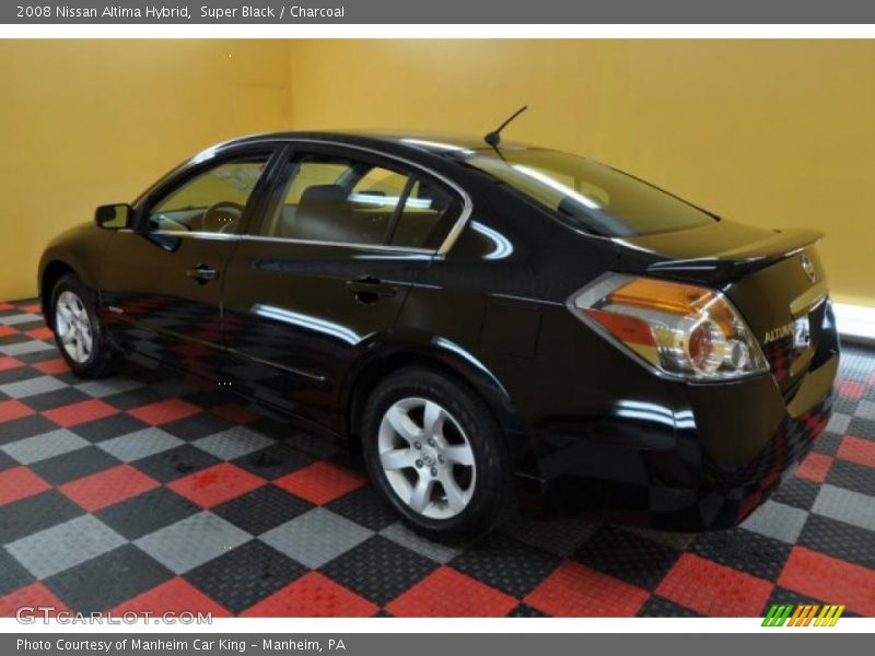 Super Black / Charcoal 2008 Nissan Altima Hybrid