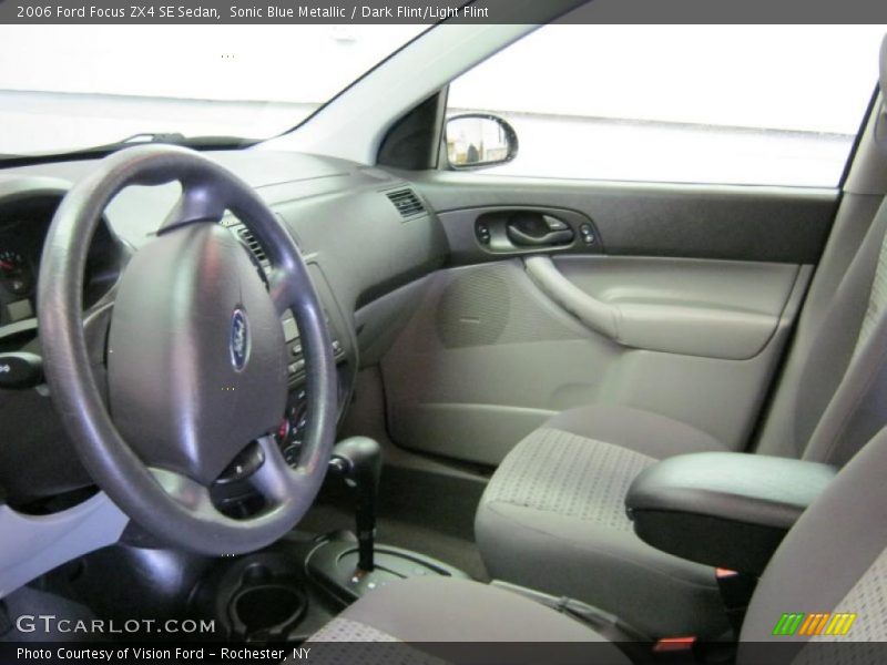 Sonic Blue Metallic / Dark Flint/Light Flint 2006 Ford Focus ZX4 SE Sedan