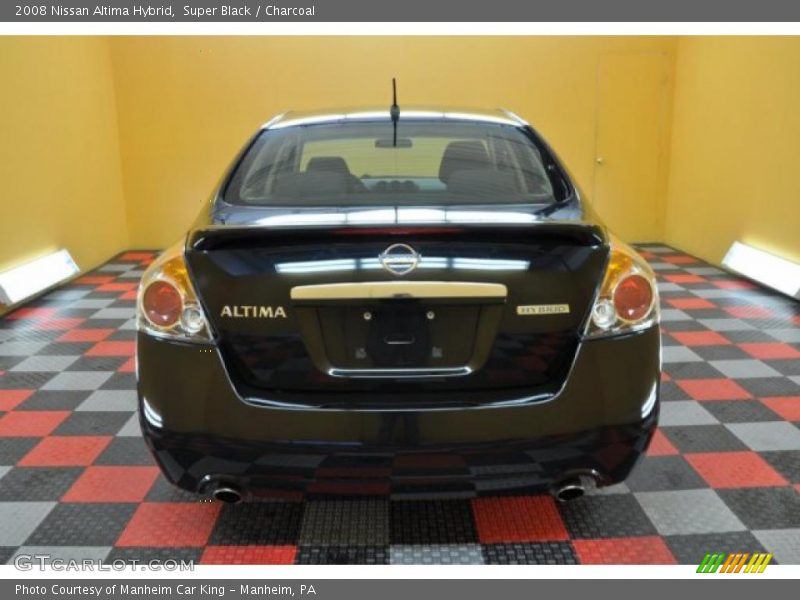 Super Black / Charcoal 2008 Nissan Altima Hybrid