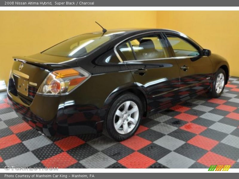 Super Black / Charcoal 2008 Nissan Altima Hybrid