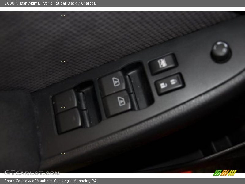 Super Black / Charcoal 2008 Nissan Altima Hybrid