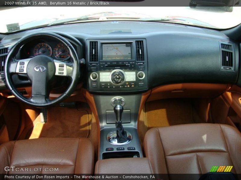 Beryllium 16 Metallic / Brick/Black 2007 Infiniti FX 35 AWD