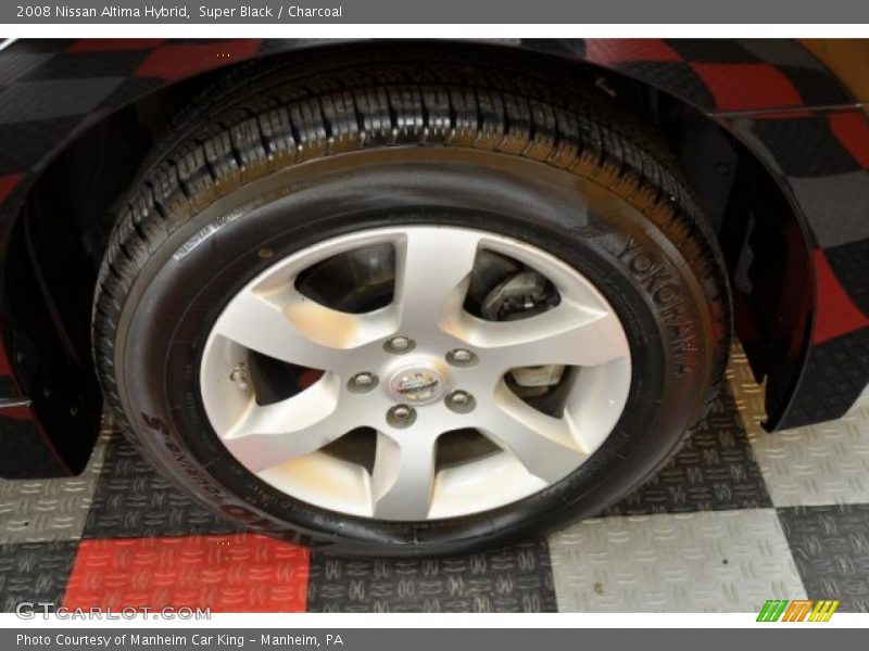 Super Black / Charcoal 2008 Nissan Altima Hybrid