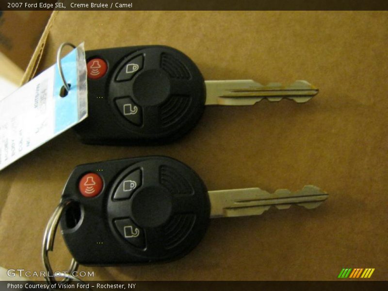 Creme Brulee / Camel 2007 Ford Edge SEL
