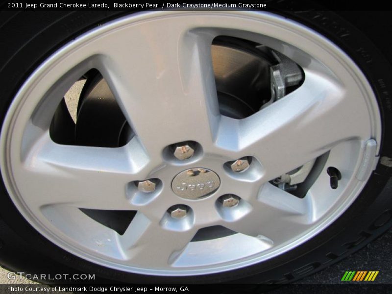 Blackberry Pearl / Dark Graystone/Medium Graystone 2011 Jeep Grand Cherokee Laredo