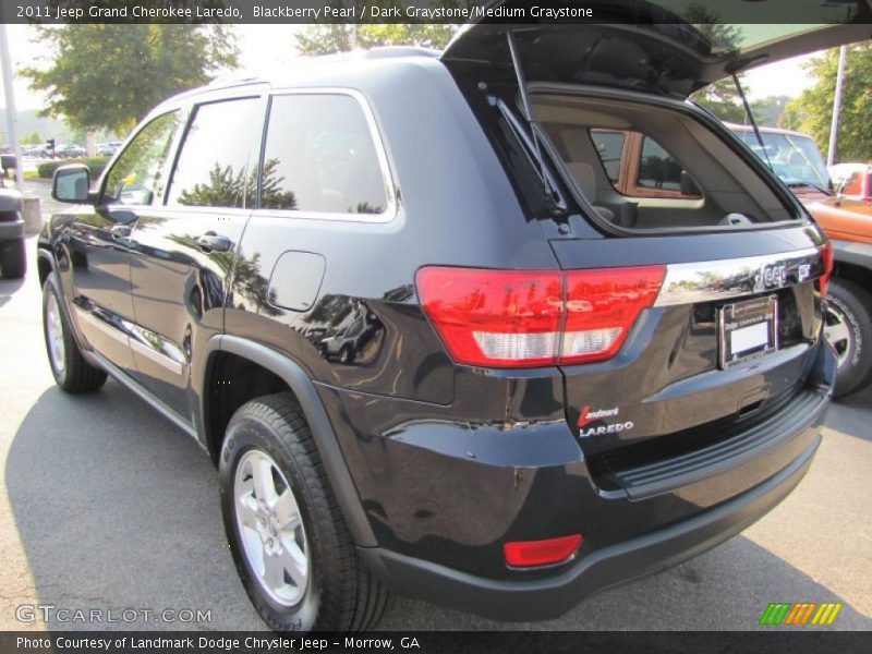 Blackberry Pearl / Dark Graystone/Medium Graystone 2011 Jeep Grand Cherokee Laredo