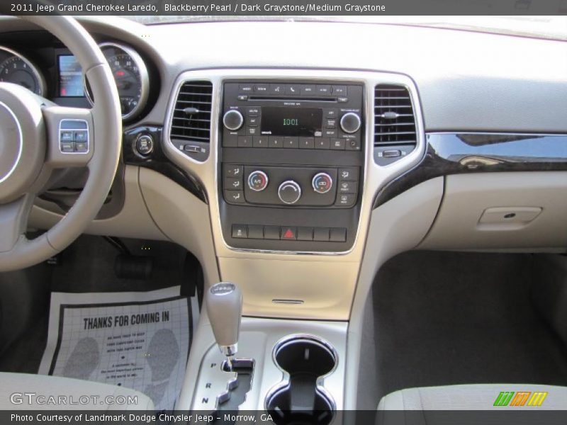 Blackberry Pearl / Dark Graystone/Medium Graystone 2011 Jeep Grand Cherokee Laredo