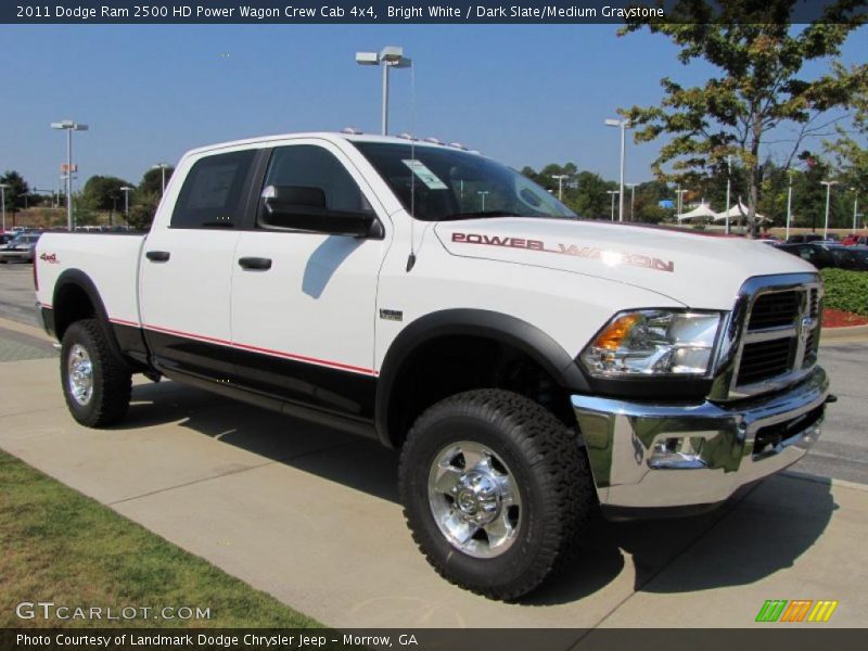 Bright White / Dark Slate/Medium Graystone 2011 Dodge Ram 2500 HD Power Wagon Crew Cab 4x4