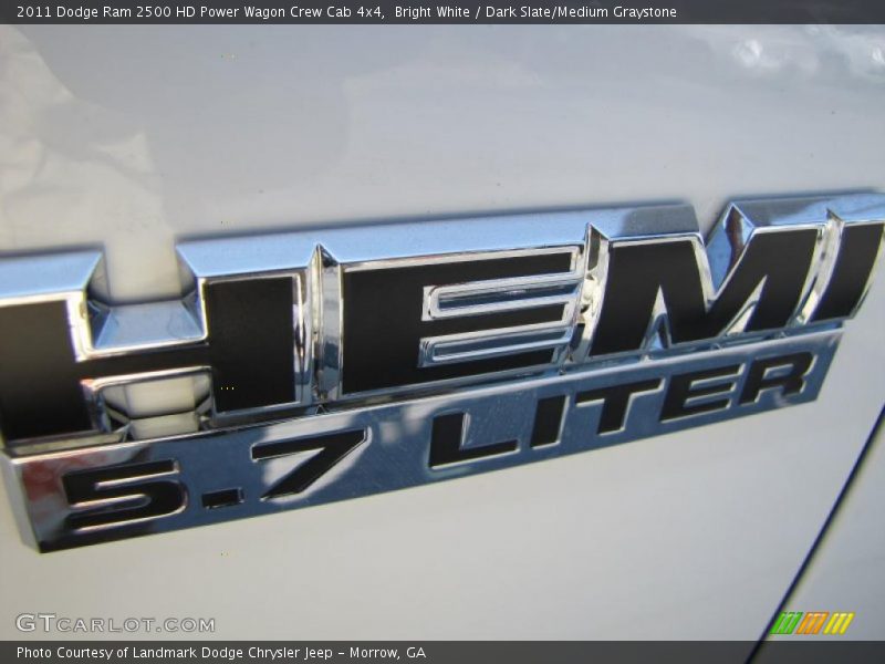 Bright White / Dark Slate/Medium Graystone 2011 Dodge Ram 2500 HD Power Wagon Crew Cab 4x4