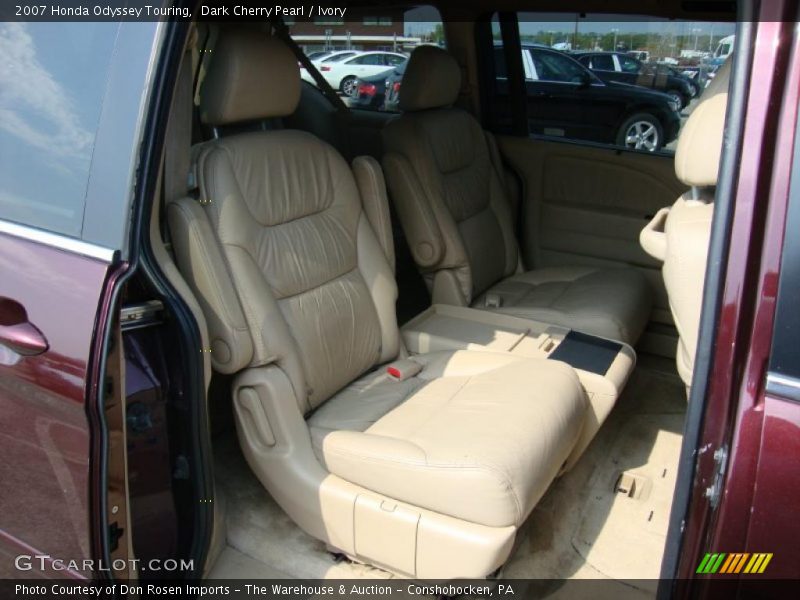 Dark Cherry Pearl / Ivory 2007 Honda Odyssey Touring