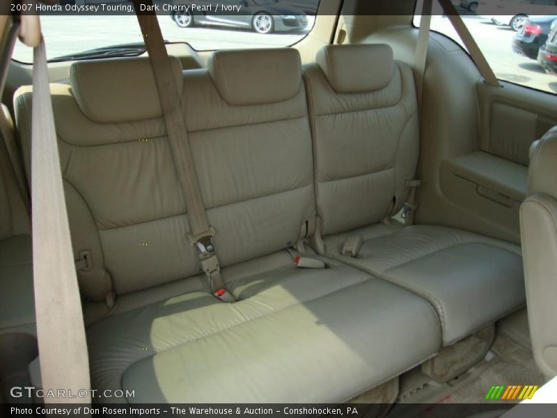 Dark Cherry Pearl / Ivory 2007 Honda Odyssey Touring