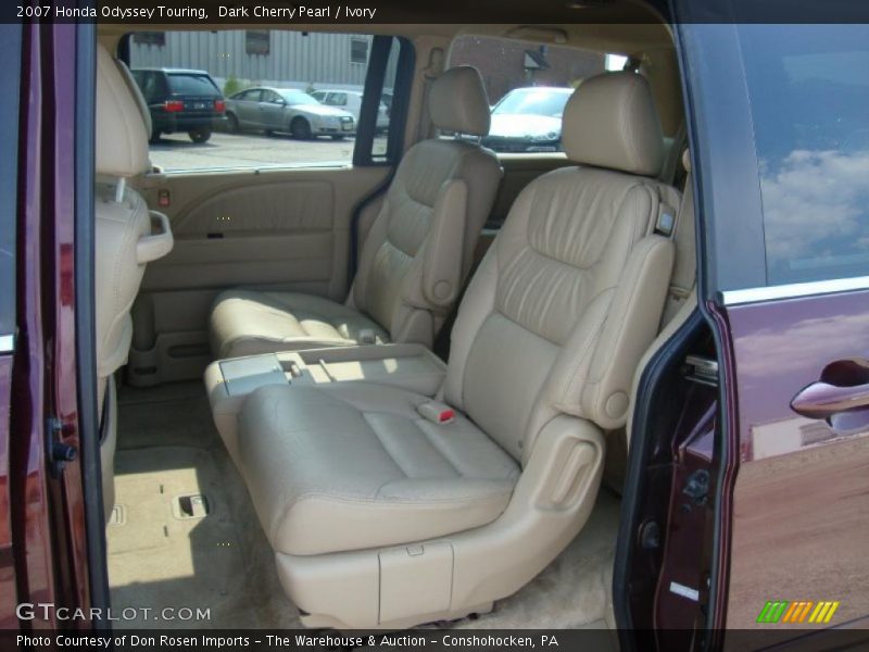 Dark Cherry Pearl / Ivory 2007 Honda Odyssey Touring