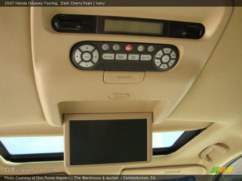 Dark Cherry Pearl / Ivory 2007 Honda Odyssey Touring