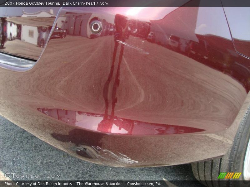 Dark Cherry Pearl / Ivory 2007 Honda Odyssey Touring
