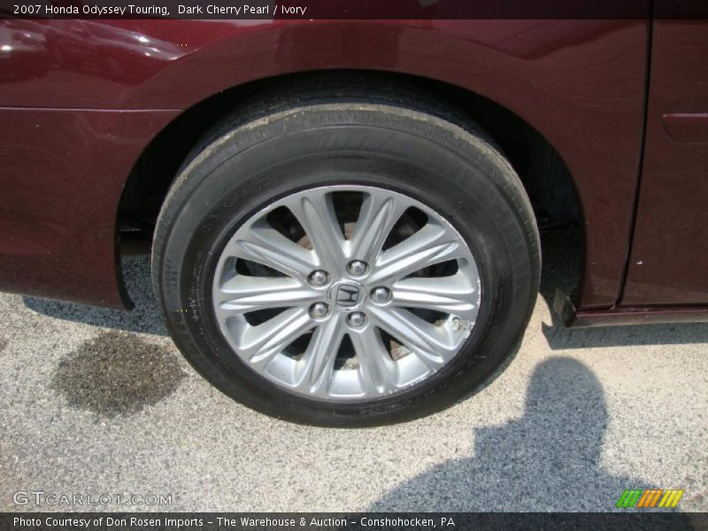 Dark Cherry Pearl / Ivory 2007 Honda Odyssey Touring