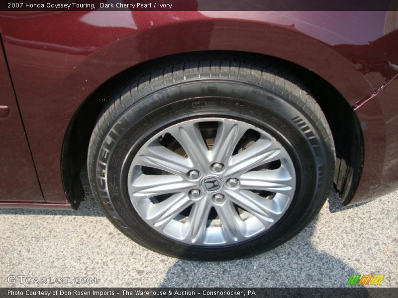 Dark Cherry Pearl / Ivory 2007 Honda Odyssey Touring