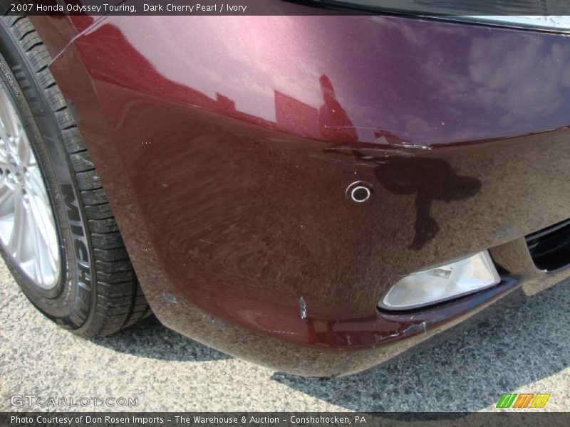 Dark Cherry Pearl / Ivory 2007 Honda Odyssey Touring