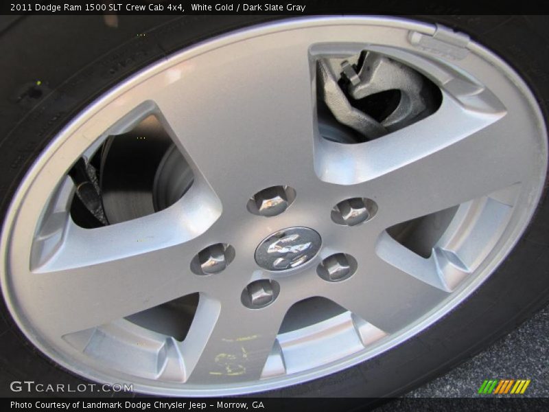 White Gold / Dark Slate Gray 2011 Dodge Ram 1500 SLT Crew Cab 4x4