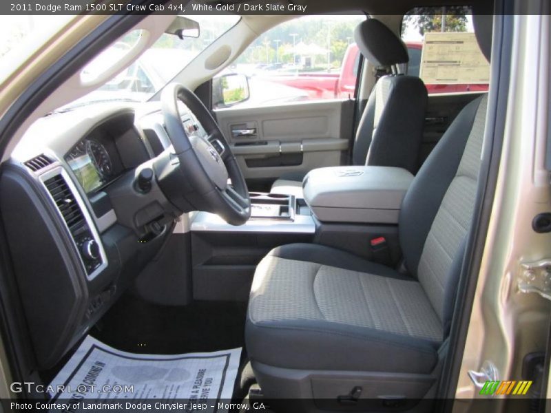 White Gold / Dark Slate Gray 2011 Dodge Ram 1500 SLT Crew Cab 4x4