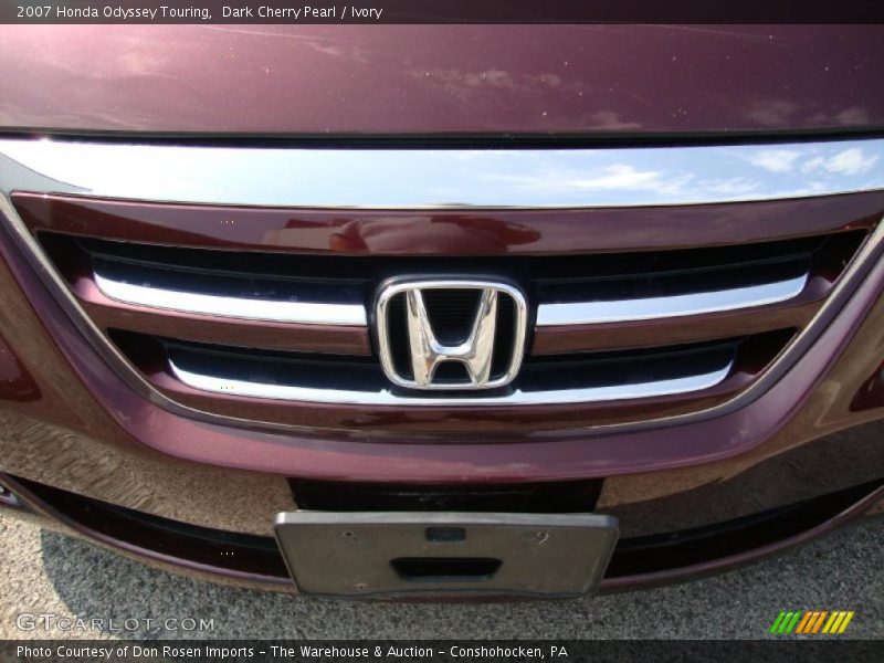 Dark Cherry Pearl / Ivory 2007 Honda Odyssey Touring