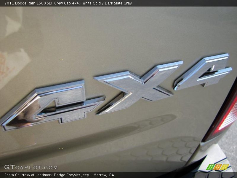 White Gold / Dark Slate Gray 2011 Dodge Ram 1500 SLT Crew Cab 4x4