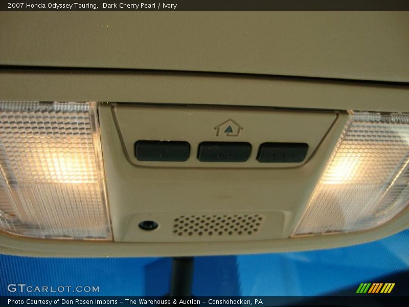 Dark Cherry Pearl / Ivory 2007 Honda Odyssey Touring
