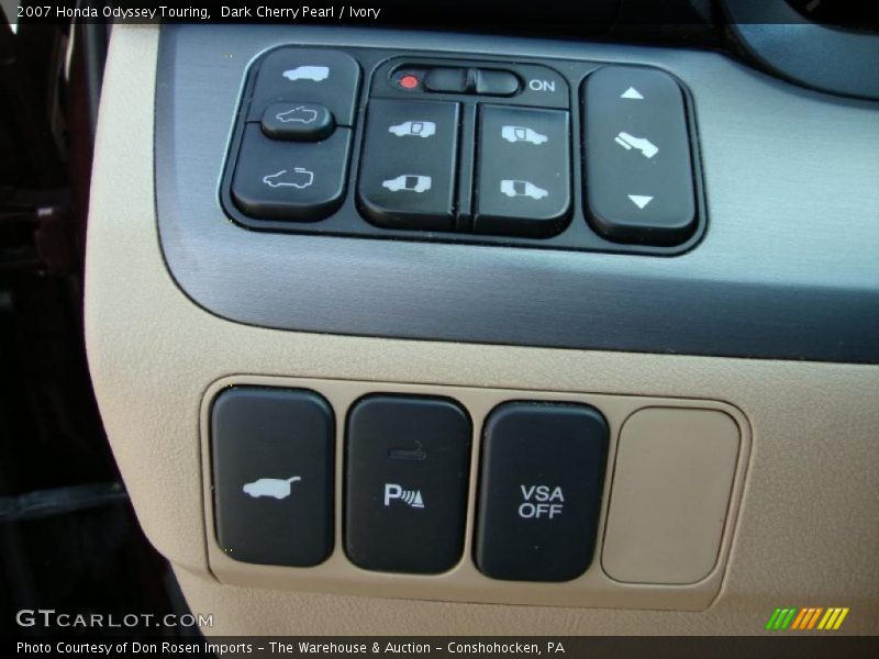 Dark Cherry Pearl / Ivory 2007 Honda Odyssey Touring