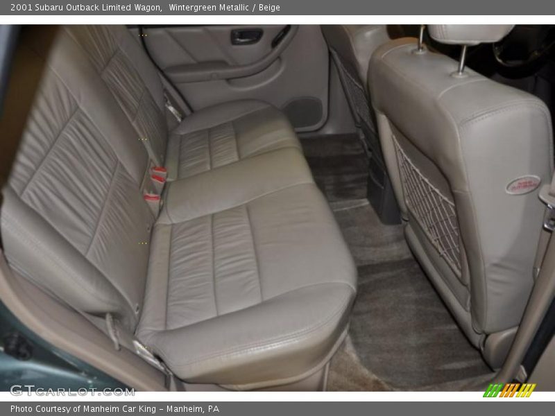 Wintergreen Metallic / Beige 2001 Subaru Outback Limited Wagon