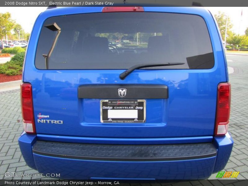 Electric Blue Pearl / Dark Slate Gray 2008 Dodge Nitro SXT