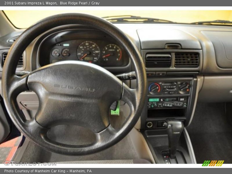 Blue Ridge Pearl / Gray 2001 Subaru Impreza L Wagon