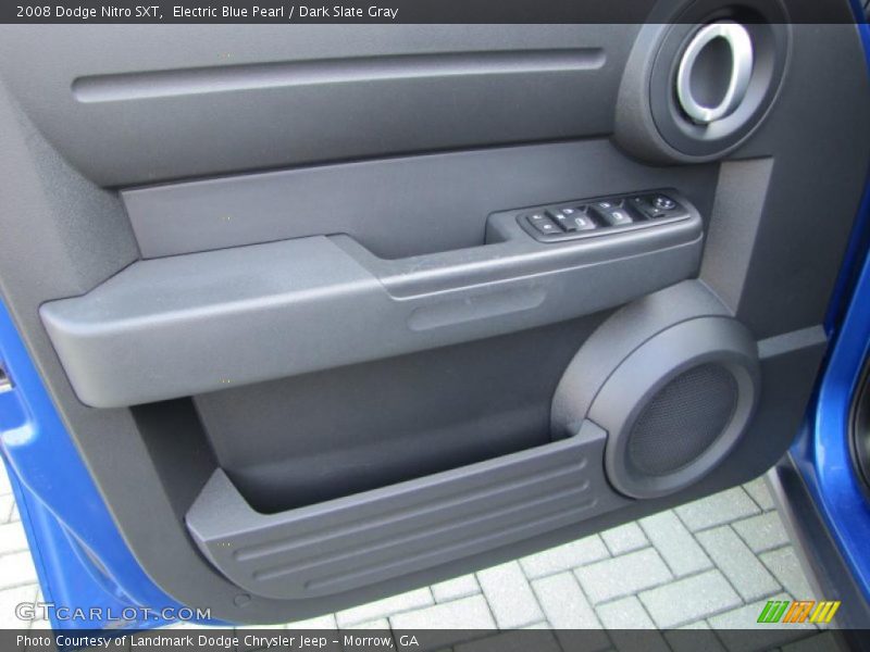 Electric Blue Pearl / Dark Slate Gray 2008 Dodge Nitro SXT