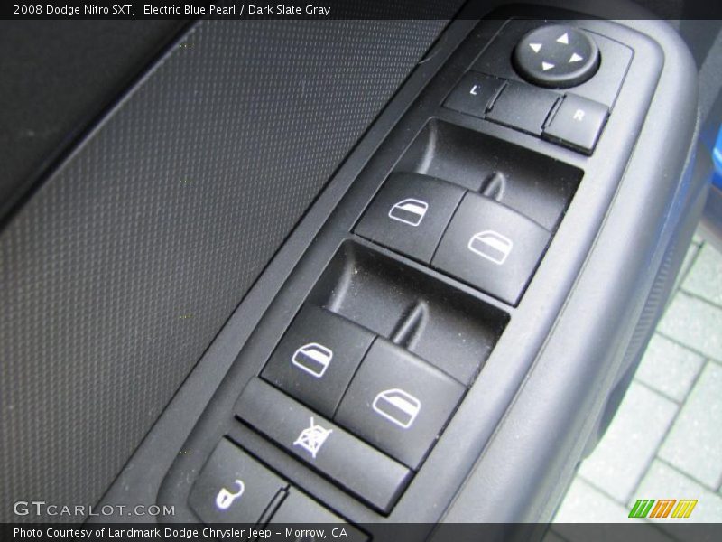 Electric Blue Pearl / Dark Slate Gray 2008 Dodge Nitro SXT